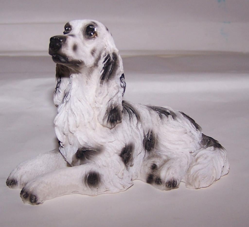 Prachtig keramisch beeldje Engelse Setter. Setter Mode. Nwst, Ophalen of Verzenden, Nieuw, Dier