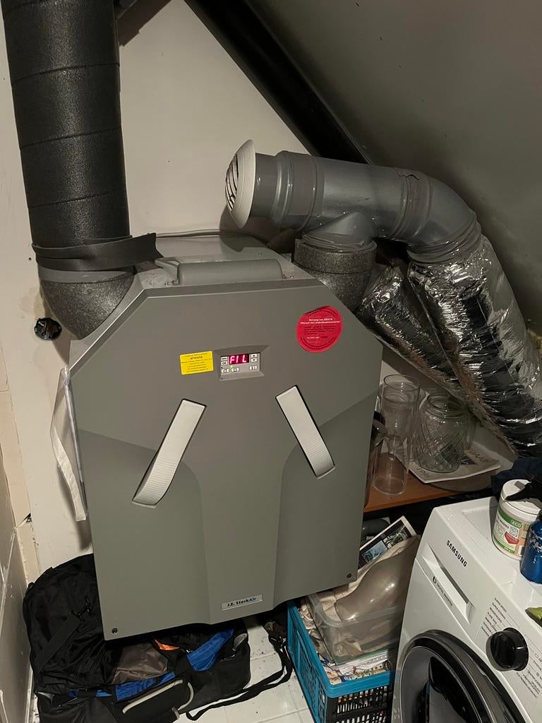 Gereviseerde Stork air WHR 930 L WTW unit, Ophalen, Nieuw, Ventilator en Afzuiger