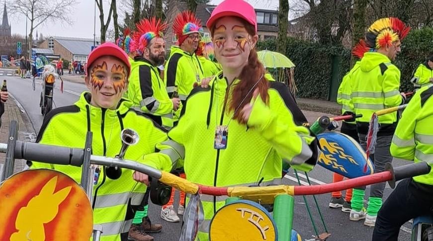 Veiligheidsvest geel loopgroep, Ophalen, Carnaval, Overige maten, Kleding