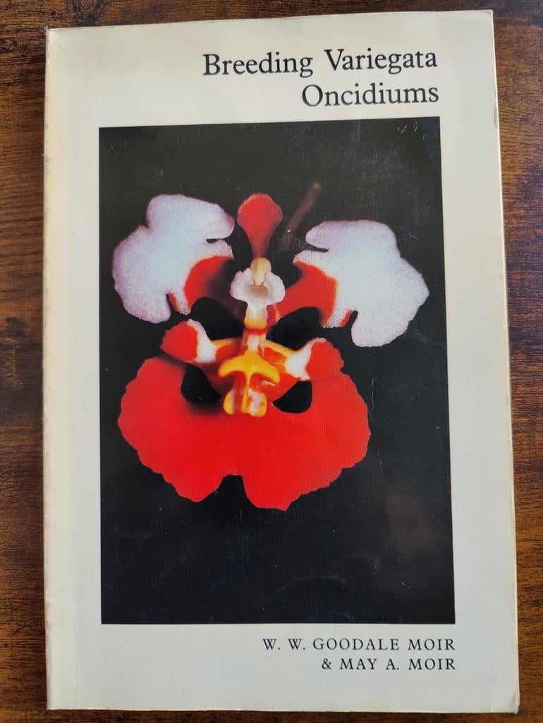 Boek: Breeding Variegata Oncidiums, Ophalen of Verzenden