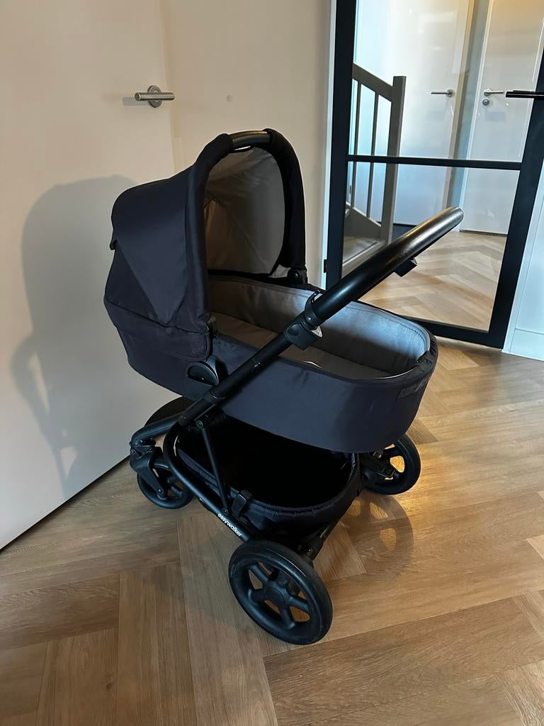 Easy Walker Harvey Kinderwagen inclusief meerijdplankje, Gebruikt, Verstelbare duwstang, Ophalen, Kinderwagen