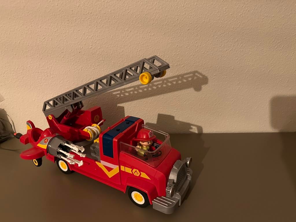 Brandweerauto playmobil, Ophalen of Verzenden, Zo goed als nieuw