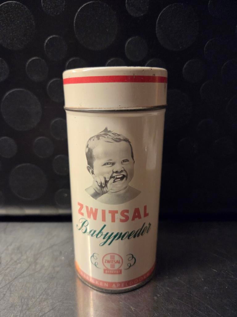Vintage Zwitsal Babypoeder Bus - Apeldoorn, Verzamelen, Merken en Reclamevoorwerpen, Ophalen of Verzenden, Gebruikt, Gebruiksvoorwerp