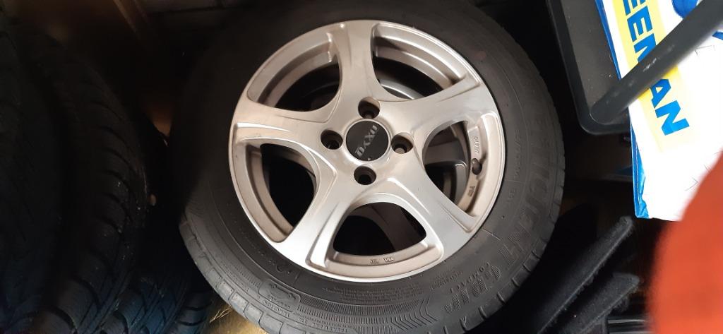 4 Good Year zomer autobanden op velge 165/70 R14, Auto-onderdelen, Ophalen, Gebruikt