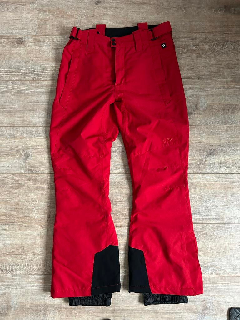 Protest rode ski broek - Maat S, Kleding | Heren, Wintersportkleding, Ophalen of Verzenden, Gedragen, Maat 46 (S) of kleiner, Broek