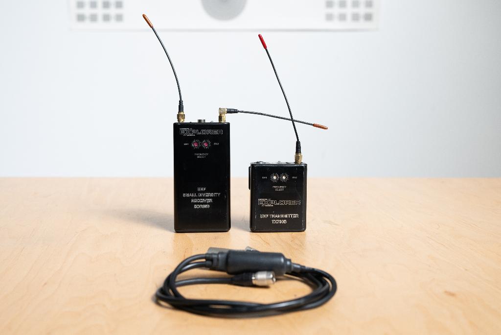 MICRON Explorer 100 Series Zender/Ontvanger Set, Ophalen, Gebruikt, Audio