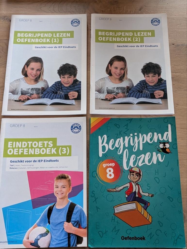 Junior Einstein groep 8 begrijpend lezen eindtoets, Ophalen of Verzenden, Nieuw, Overige niveaus