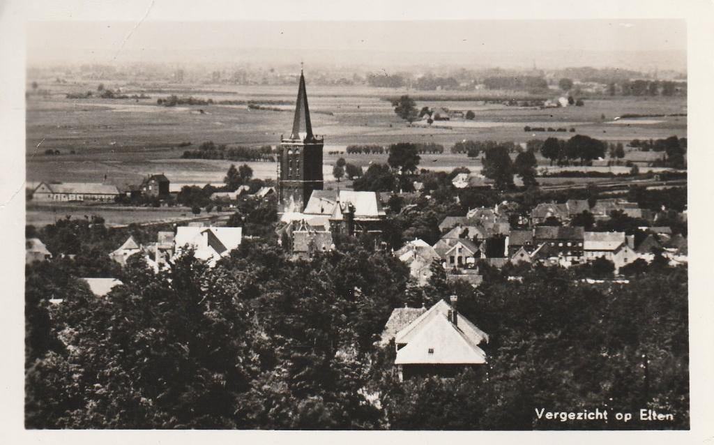 Elten, Ophalen of Verzenden, 1940 tot 1960, Ongelopen, Noord-Brabant