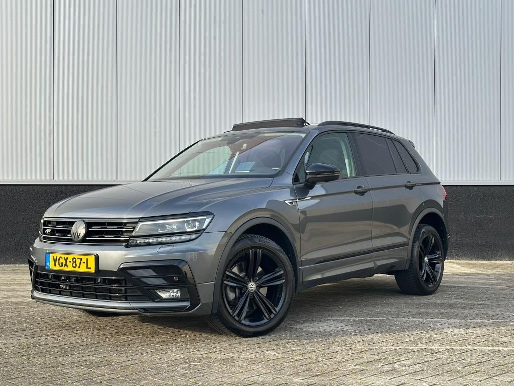 Volkswagen Tiguan Grijs Kenteken, Black Edition, FULL-OPTION, Auto's, Zwart, 190 pk, Volkswagen, USB