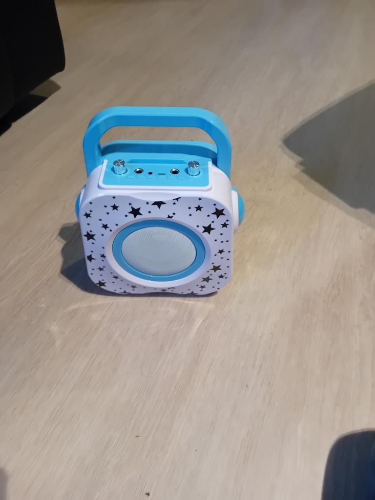 Karaoke Set voor Kinderen met 2 Microfoons ik moet ruimte he, Ophalen of Verzenden, Zo goed als nieuw, Complete set
