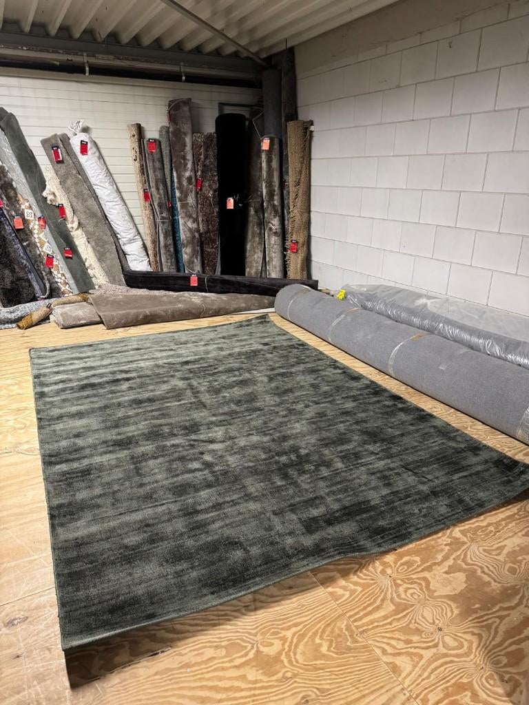 Vloerkleed Davis Groen l Whoon |Room108 lvan €1459 voor €729, Ophalen, Gebruikt, Groen, 200 cm of meer