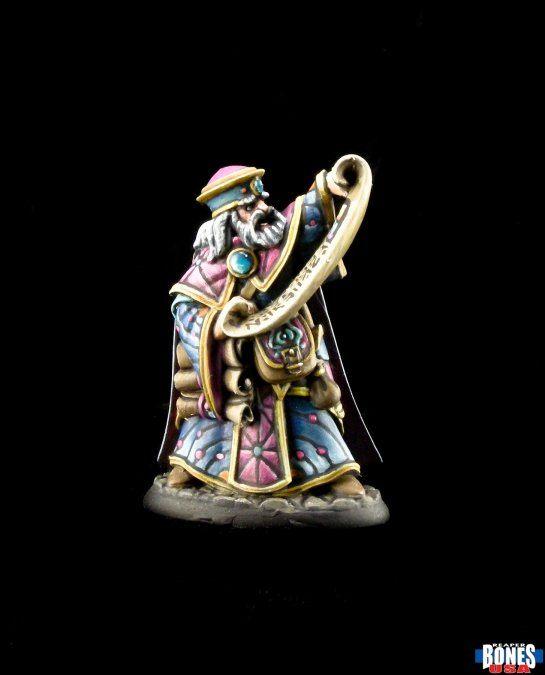Damras Deveril, Wizard 30007 Wargames Dungeons, Figuurtje(s), Ophalen of Verzenden, Reaper Miniatures, Info@sceneryenzo.nl