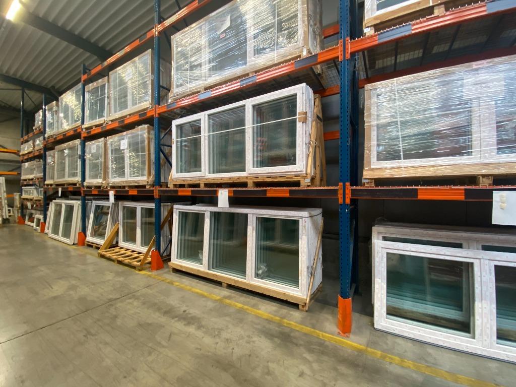 4 hallen, 5000M² ramen plezier, 10.000/st uit voorraad, raam, Doe-het-zelf en Verbouw, Glas en Ramen, Nieuw, Dubbelglas, Gevelraam of Ruit