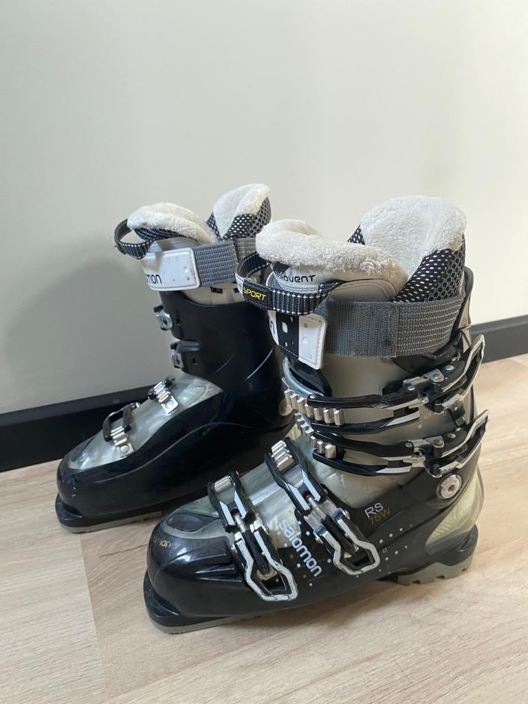 Damesskischoenen Salomon maat 25/25.5 (39), flex 75, Ophalen