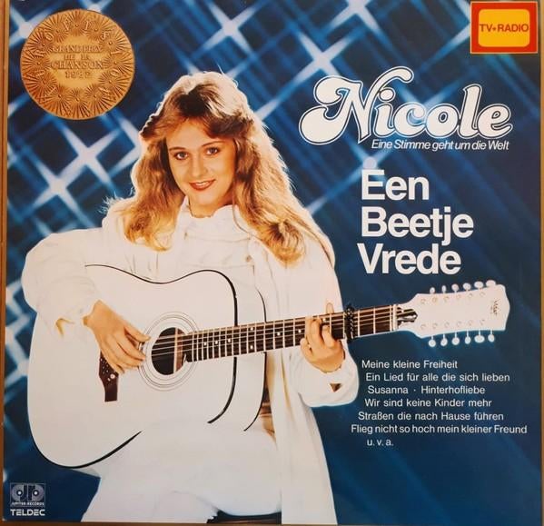 Nicole – Een Beetje Vrede  LP  Nieuw  Ongebruikt, Cd's en Dvd's, Vinyl | Nederlandstalig, Ophalen of Verzenden, Nieuw in verpakking