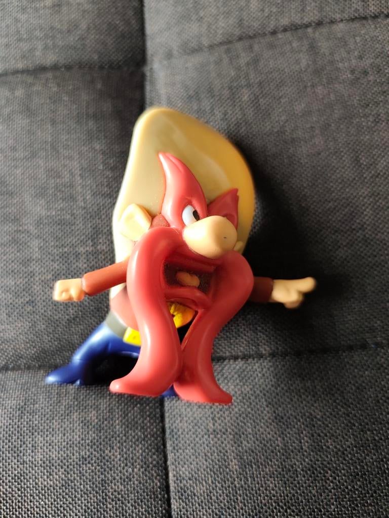 McDonald's Looney tunes Yosemite Sam figuur, Verzamelen, Ophalen of Verzenden, Looney Tunes, Zo goed als nieuw, Beeldje of Figuurtje