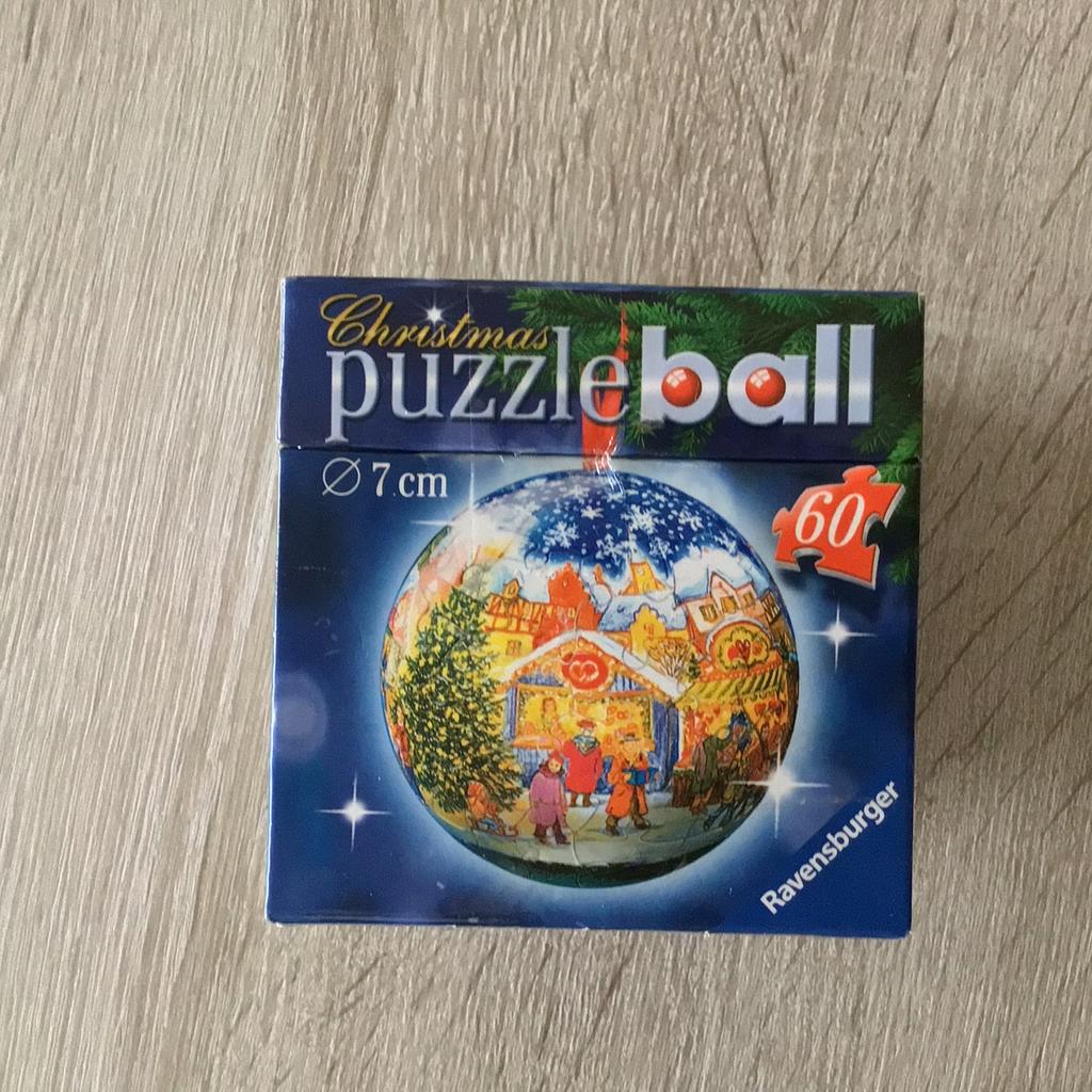 Ravensburger kerst puzzelbal 60 stukjes, Ophalen, Zo goed als nieuw