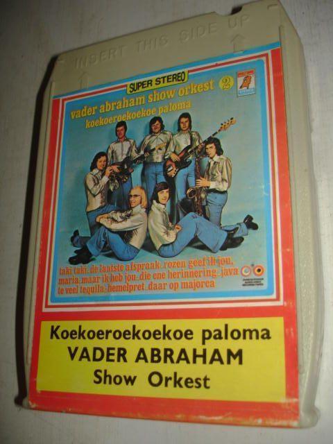Vader Abraham Show Orkest- Koekoeroekoekoe- 8-TRACK CASSETTE, Cd's en Dvd's, Cassettebandjes, Verzenden, Gebruikt, 1 bandje