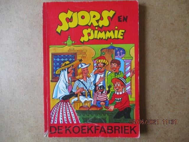 adv4041 sjors en sjimmie - de koekfabriek, Boeken, Eén stripboek, Ophalen, Gelezen