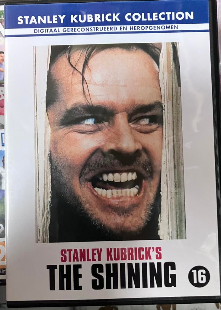 The shining  DVD als nieuw., Vanaf 16 jaar, Ophalen of Verzenden, Zo goed als nieuw