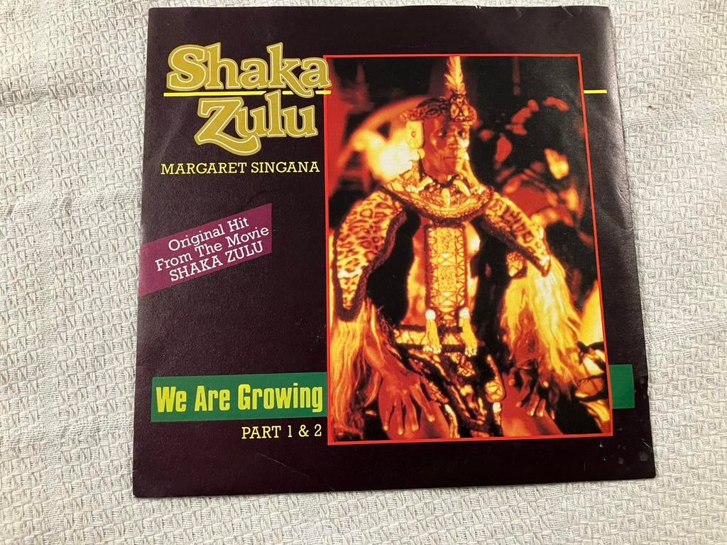 Shaka Zulu   We are growing, Cd's en Dvd's, Vinyl Singles, Ophalen of Verzenden, Zo goed als nieuw