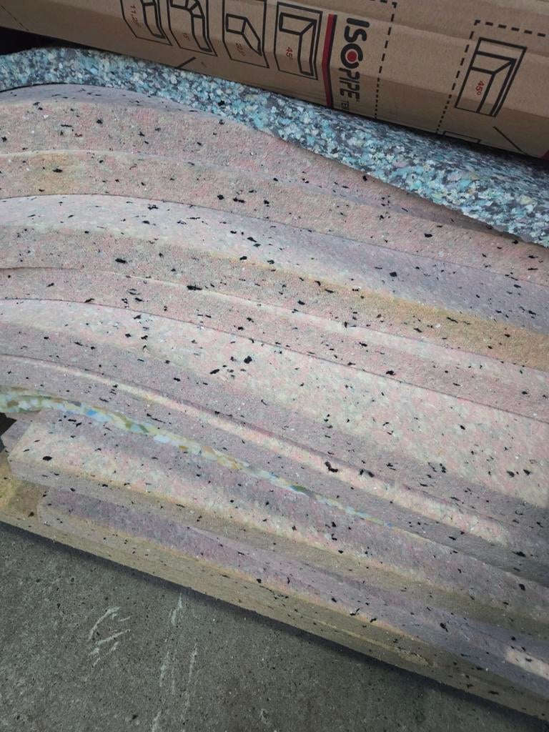 Polypress Geluidsisolatie 4cm - 12 Platen, Overige materialen, Ophalen of Verzenden, 15 m² of meer, Dakisolatie