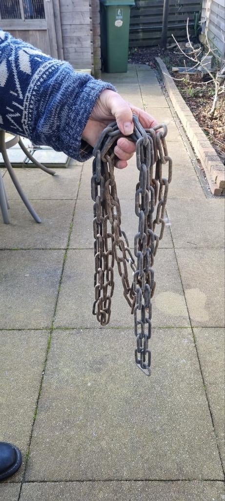 5 meter gelaste ketting, ideaal om boot mee vast te leggen., Doe-het-zelf en Verbouw, Metalen, Ophalen of Verzenden