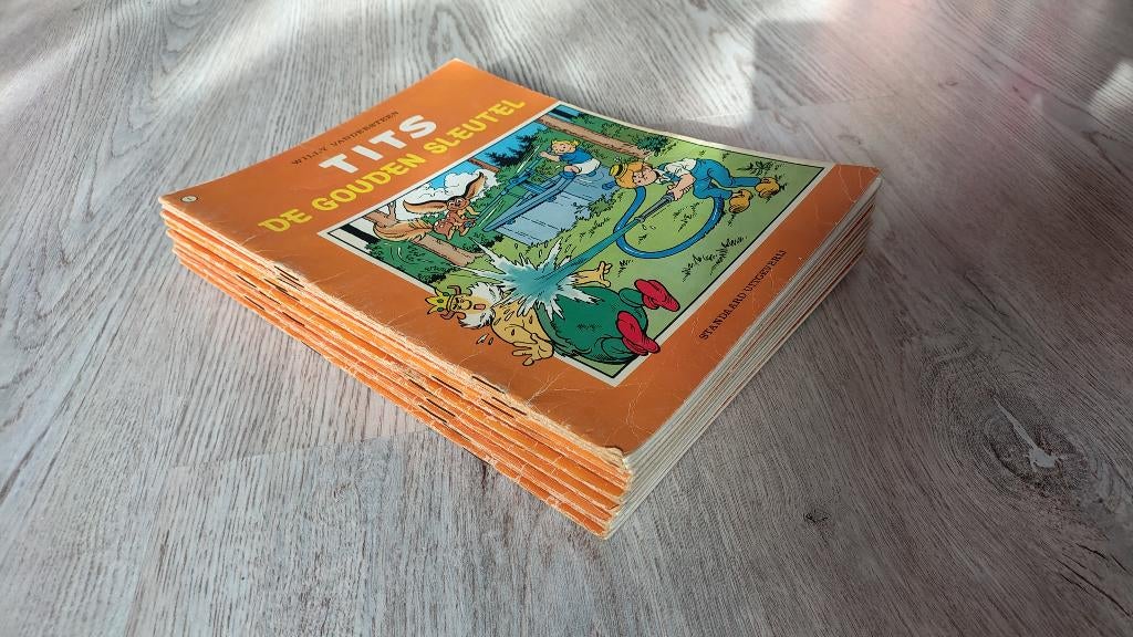 Tits stripboeken, Meerdere stripboeken, Ophalen, Gelezen, Willy Vandersteen