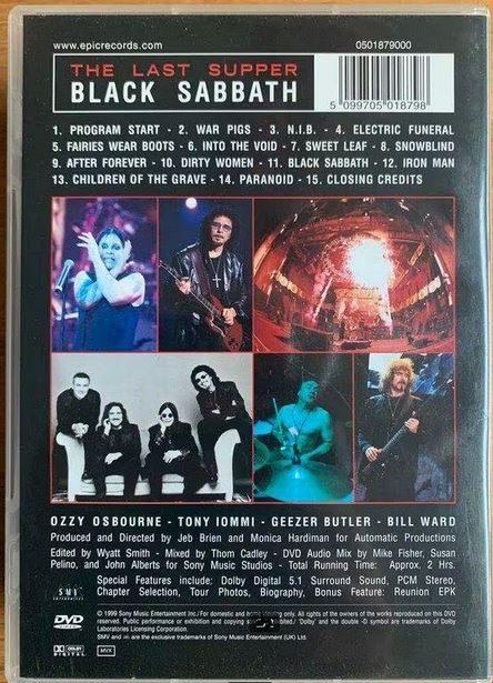 DVD Black Sabbath Heavy Metal Concert Film, Alle leeftijden, Verzenden, Nieuw in verpakking