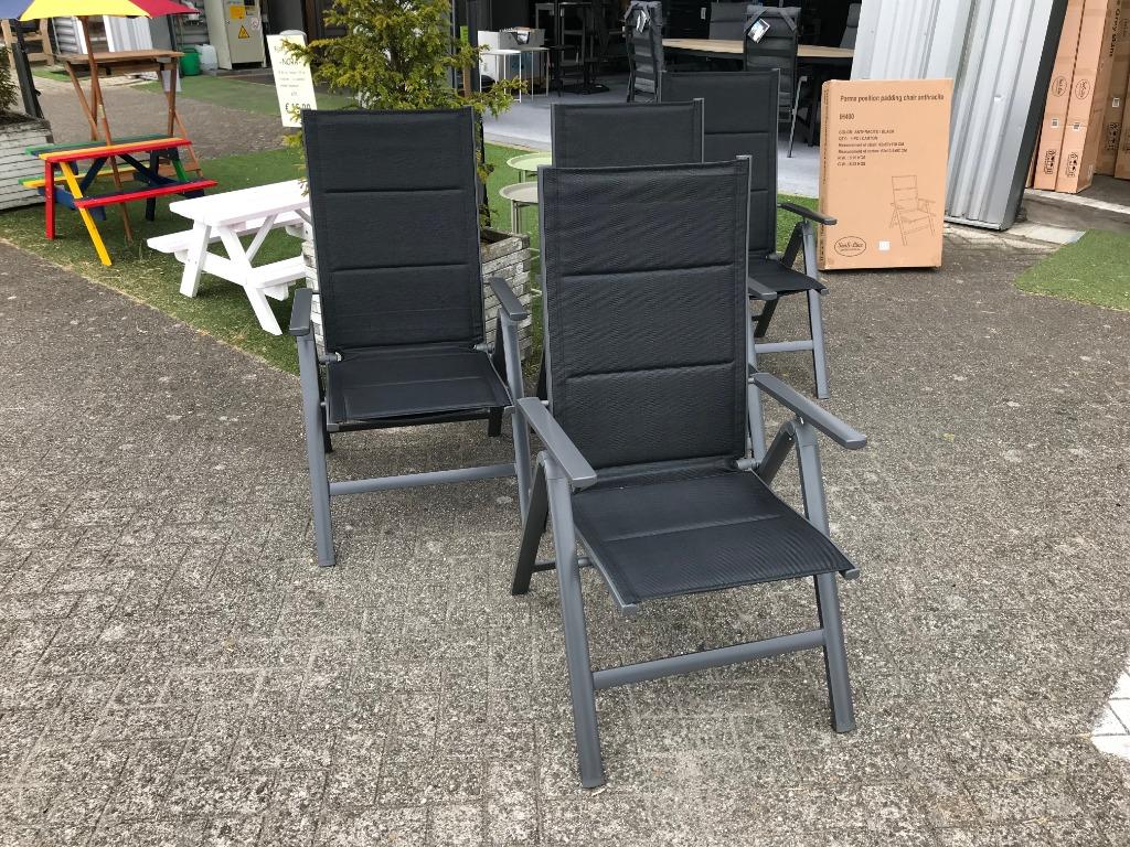 Parma Padding Standenstoel aluminium textileen, Ophalen, Nieuw, Aluminium, Verstelbaar