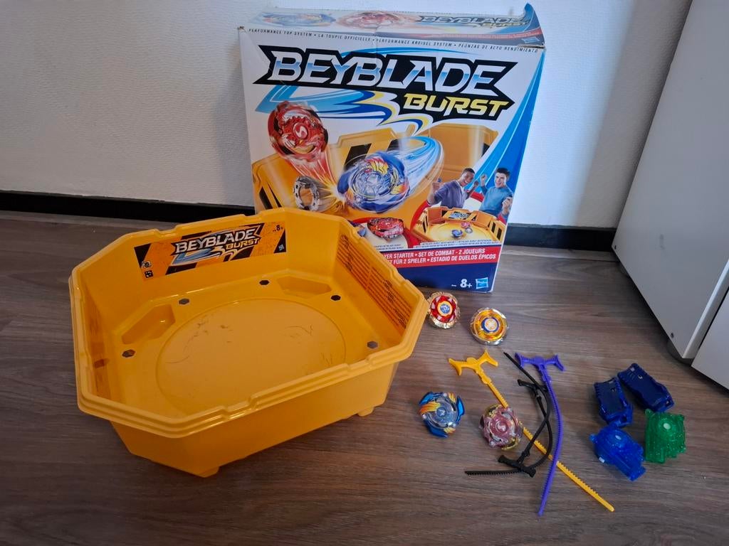 Beyblade Burst Arena + Tollenset, Ophalen of Verzenden, Gebruikt, Jongen of Meisje