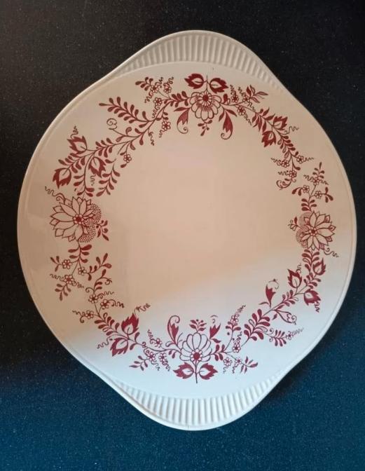 Vintage Taart Plateau, Gebruikt, Ophalen of Verzenden, Schaal of Schalen, Overige stijlen