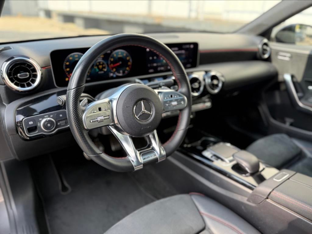 Mercedes-Benz A-Klasse A 200 163pk 7G-DCT 2019 Grijs, Auto's, 74 €/maand, 4 cilinders, 163 pk, Origineel Nederlands