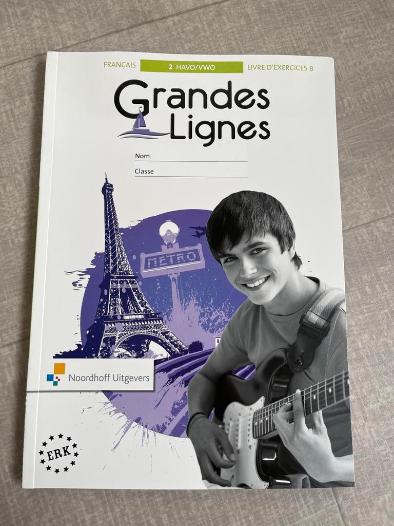 Grandes Lignes 2 HAVO/VWO Livre d'exercices B, Ophalen, Zo goed als nieuw, Non-fictie