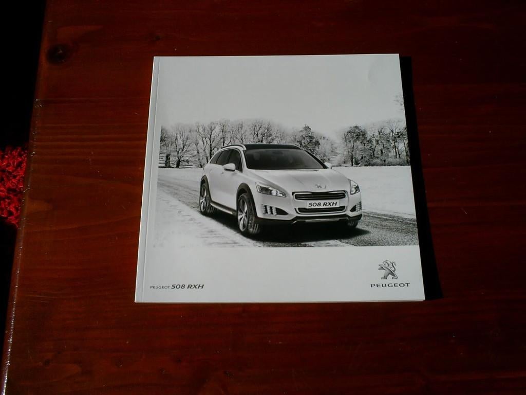 Peugeot 508 RXH [ 4 / 2012 48 pag ], Verzenden, Zo goed als nieuw, Peugeot