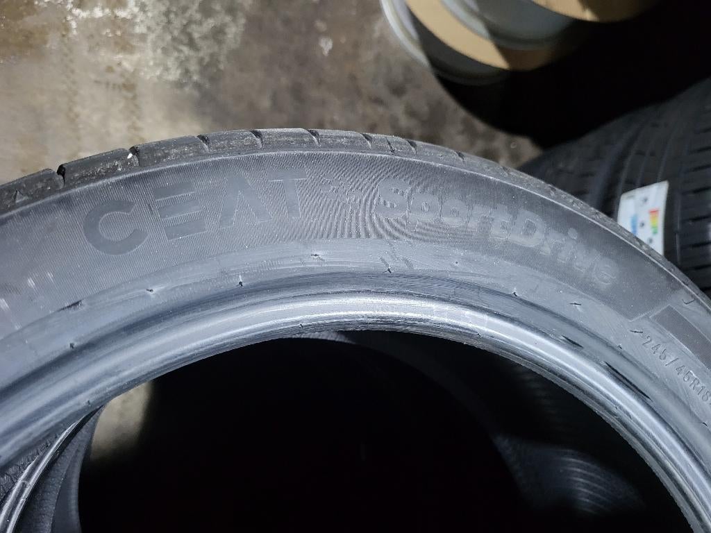 4 x 245/45/18 Ceat Sportdrive ZGAN 250,- Incl montage !, Auto-onderdelen, Banden en Velgen, 18 inch, Ophalen of Verzenden, Band(en)