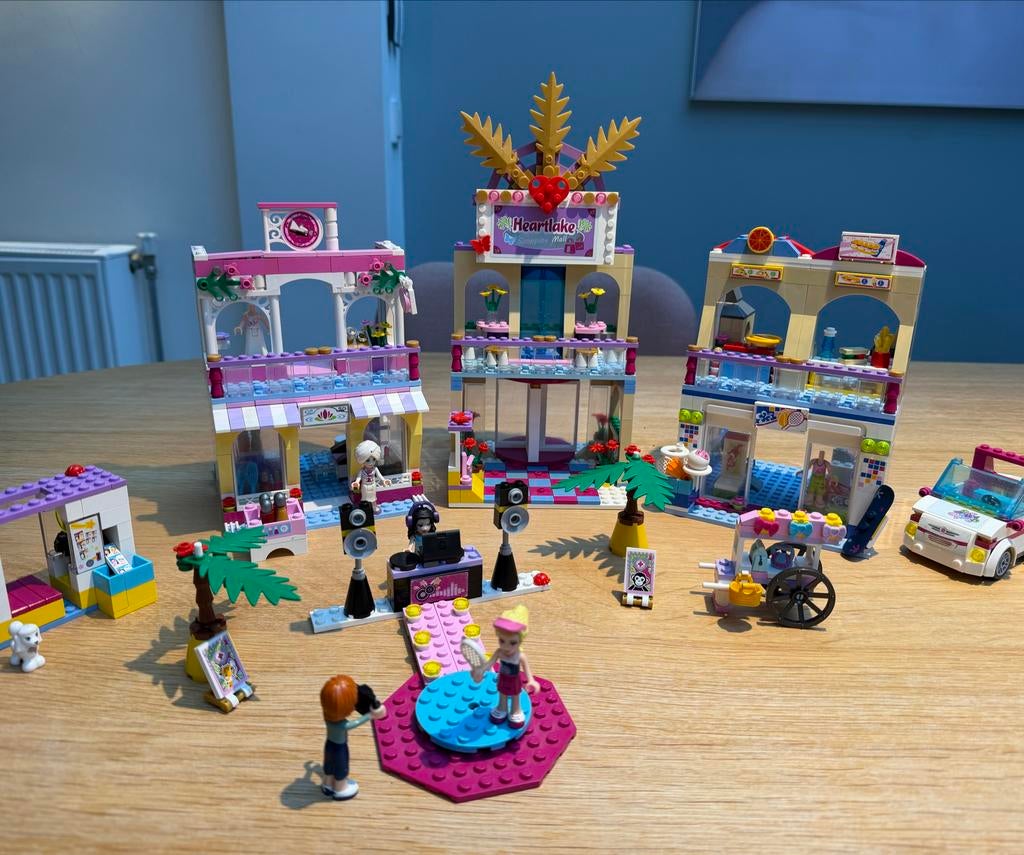Lego Friends 41058 Heartlake Winkelcentrum, Kinderen en Baby's, Speelgoed | Duplo en Lego, Ophalen of Verzenden, Gebruikt, Complete set