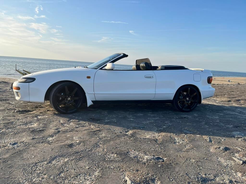 Toyota celica 2.0GT cabriolet 1995 Wit, 1998 cc, Zwart, Cabriolet, 4 stoelen