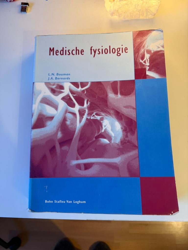Medische fysiologie, Boeken, Ophalen of Verzenden, Zo goed als nieuw