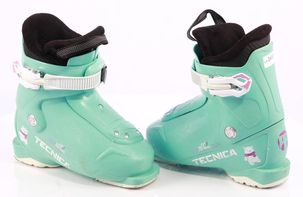30 30,5 EU kinder skischoenen TECNICA JT 1 PEARL 2022, Overige merken, Gebruikt, 100 tot 140 cm, Schoenen