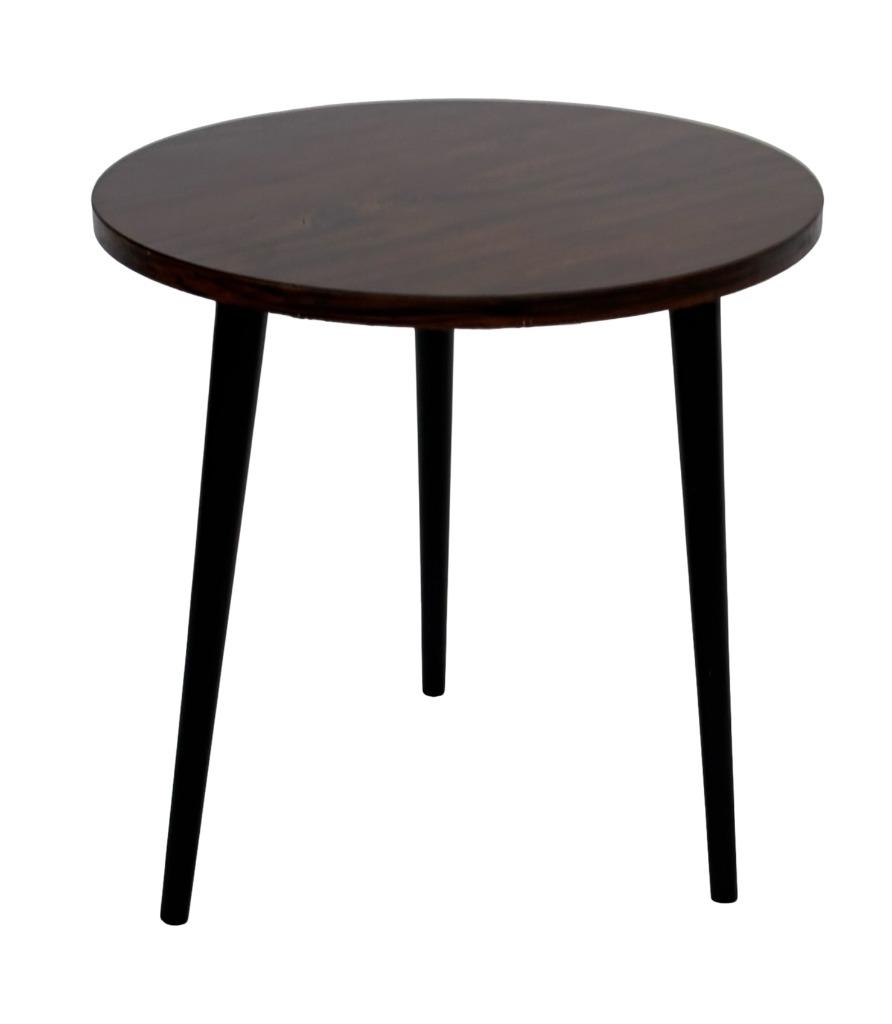 Vintage Plantentafeltje Bijzettafel Driepoot Jaren 60 Design, Vintage, Minder dan 55 cm, Gebruikt, Vintage