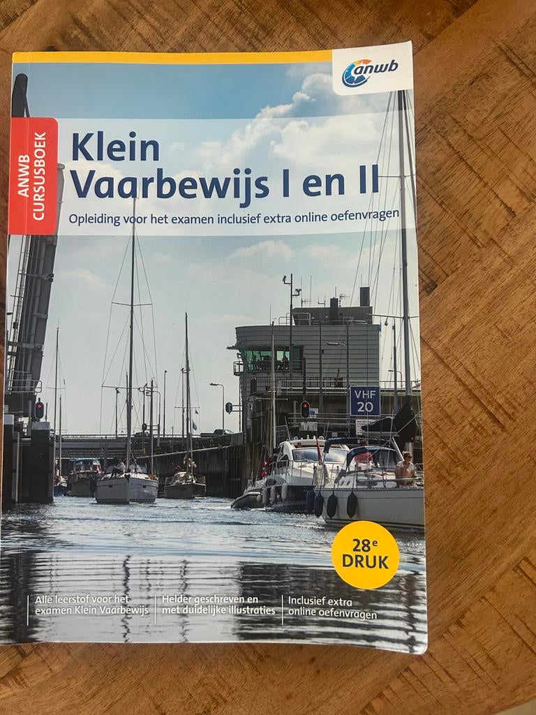 Vaarbewijs Boeken - Klein Vaarbewijs I en II, Ophalen of Verzenden, Beta, Zo goed als nieuw, Niet van toepassing