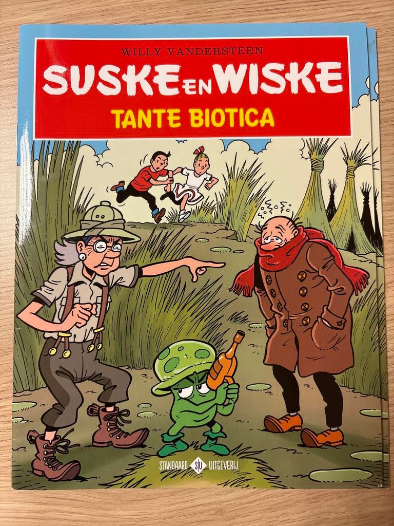 Suske en Wiske - Tante Biotica, Eén stripboek, Ophalen of Verzenden, Zo goed als nieuw