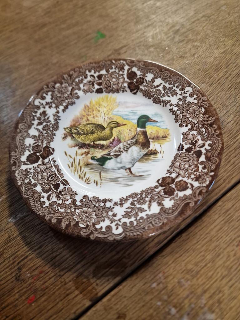 Vintage Palissy Bordje met Eenden, Antiek en Kunst, Ophalen
