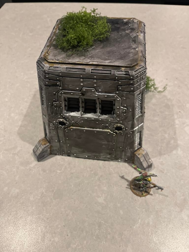 Sci-fi Terrain voor Wargame, Hobby en Vrije tijd, Wargaming, Gebruikt, Ophalen of Verzenden, Warhammer 40000, Geverfd