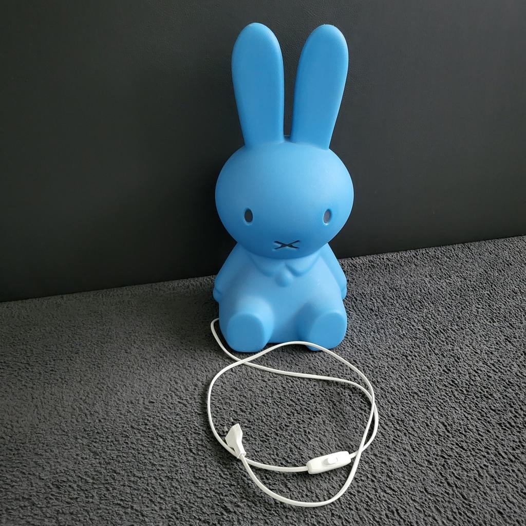 Nijntje lamp - XL 50 cm -  Blauw, Kinderen en Baby's, Kinderkamer | Inrichting en Decoratie, Ophalen, Zo goed als nieuw, Lamp