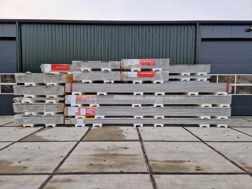 Sandwichpanelen 1e, 2e keus voor dak en wand, grote partijen, Ophalen, Nieuw, Overige materialen