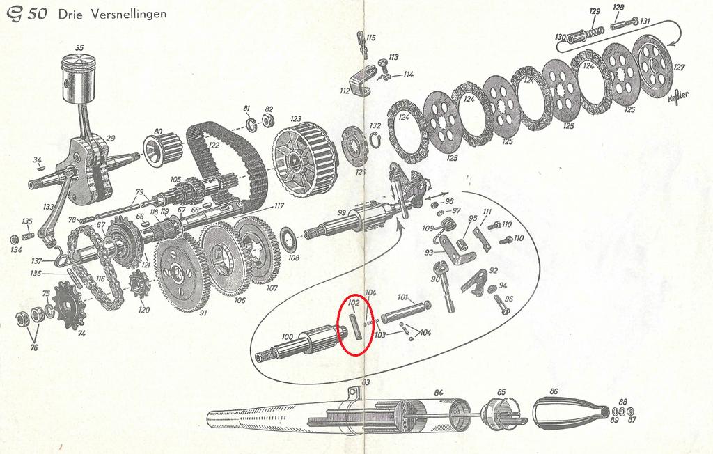 Origineel! Schakelsteen JLO / ILO G50 3 bak, Ophalen of Verzenden, Nieuw, Blok, Overige merken