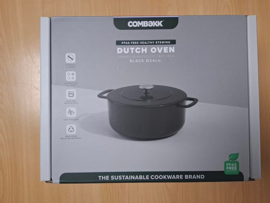 Combiketel Dutch Oven - Gietijzeren Braadpan, Huis en Inrichting, Keuken | Potten en Pannen, Gietijzer, Nieuw, Ophalen of Verzenden