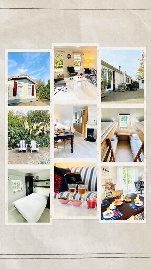 Chalet op Texel, Vakantie, Vakantiehuizen | Nederland, Waddeneilanden, Chalet, Bungalow of Caravan, Recreatiepark, Aan zee, 2 slaapkamers